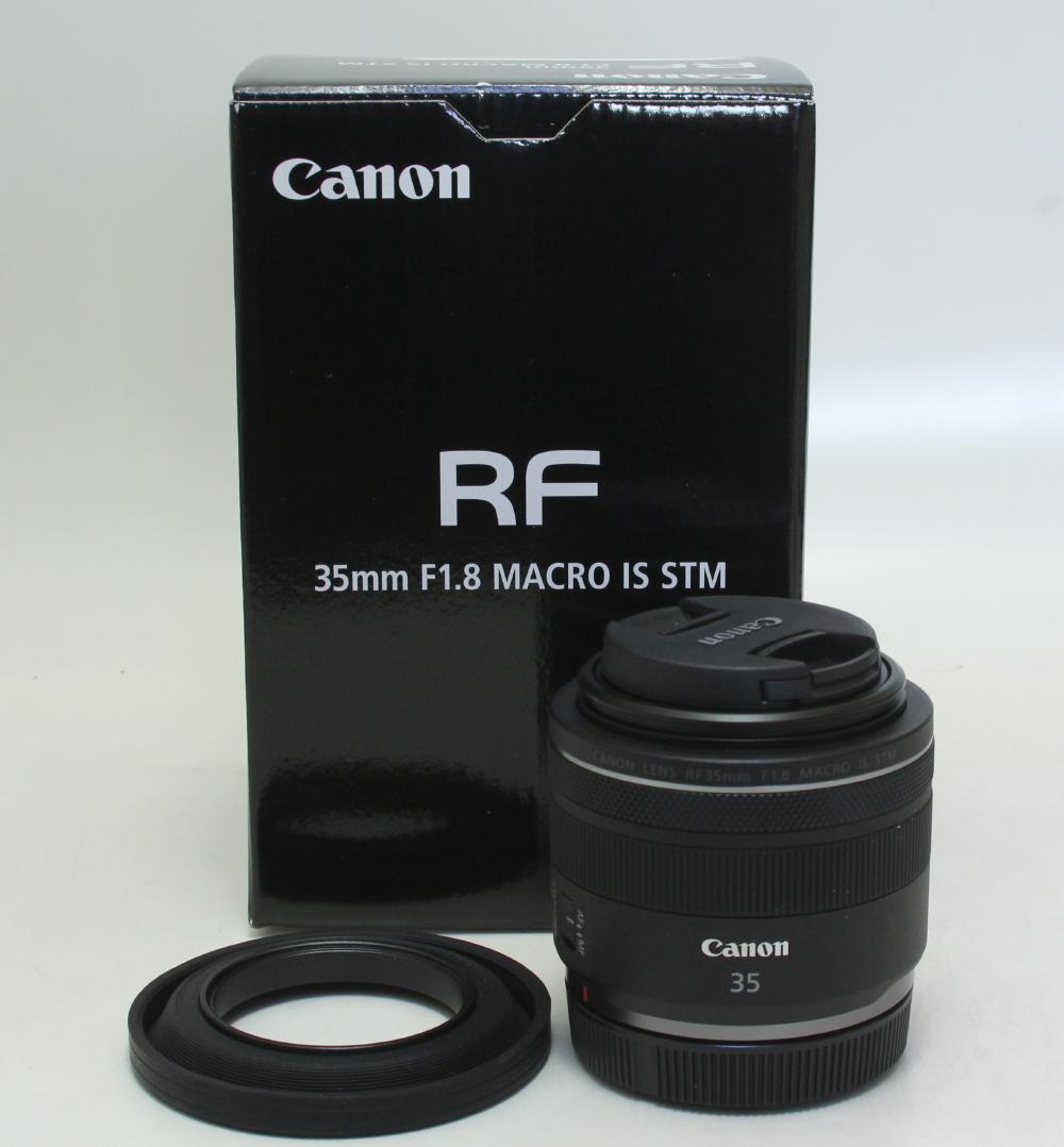 ☆1円～！ Canon (キヤノン) RF35mm F1.8 マクロIS STM ☆美品・品質