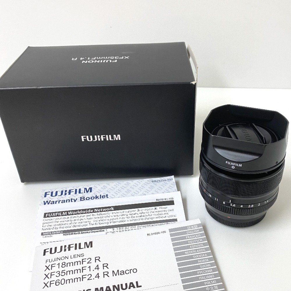 FUJIFILM XF35mmF1.4 R 美品 - レンズ(単焦点)