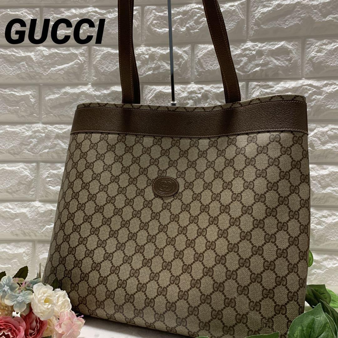 定価20万極美品至極の極み GUCCI GG柄 トートバック マーモント