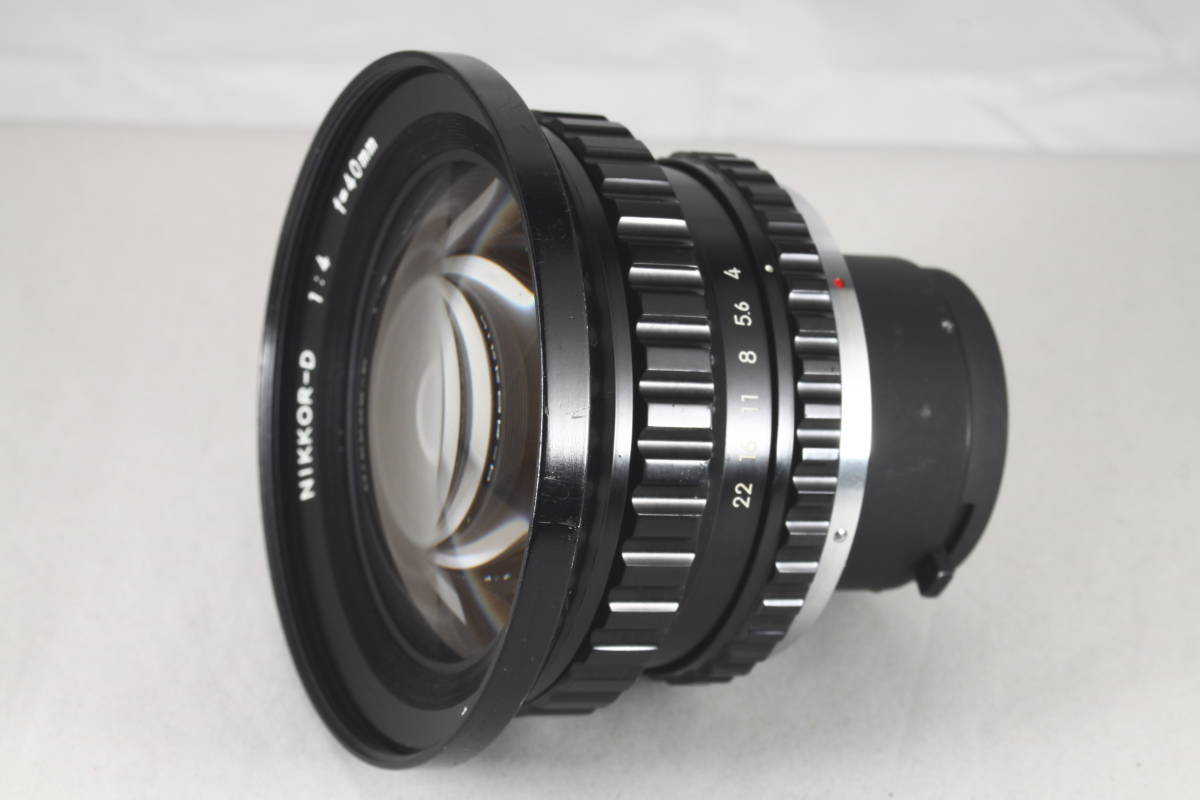 ☆超極上美品☆ Nikon NIKKOR-D 40mm F4 Bronica用 ☆完動品☆ ニコン