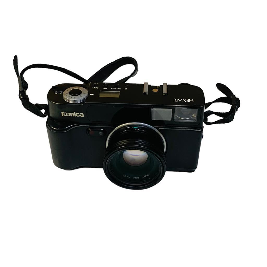 Konica HEXAR ヘキサー 35mm f/2 フィルムカメラ　箱付き