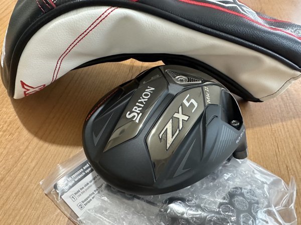 スリクソン SRIXON ZX5 Mk2 LS 10.5度 ヘッド単品 HC・レンチ付き 未