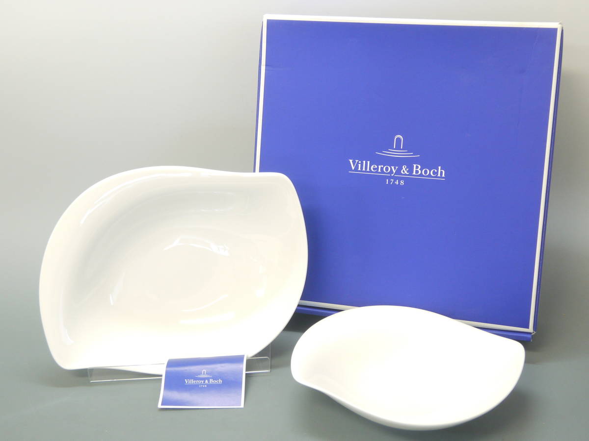 a60 未使用品 Villeroy&Boch(ビレロイ&ボッホ) プレートボウル 大小