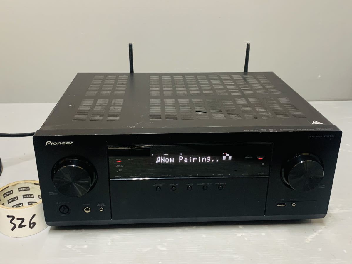 0584 美品 パイオニア Pioneer VSX-831 5.2chAVアンプ