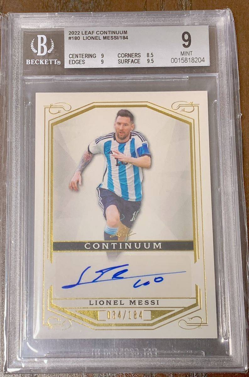 レア　コリンシアン　プラチナム　メッシ 未使用に近い]コリンシアン プロスターズ リオネル·メッシ