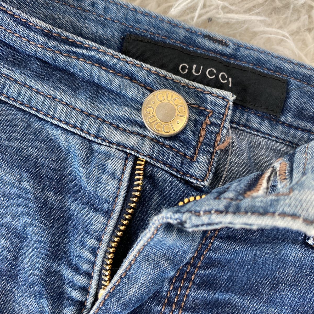 GUCCI グッチ デニムパンツ ジーンズ ブルー 38サイズ /【Buyee】 bot