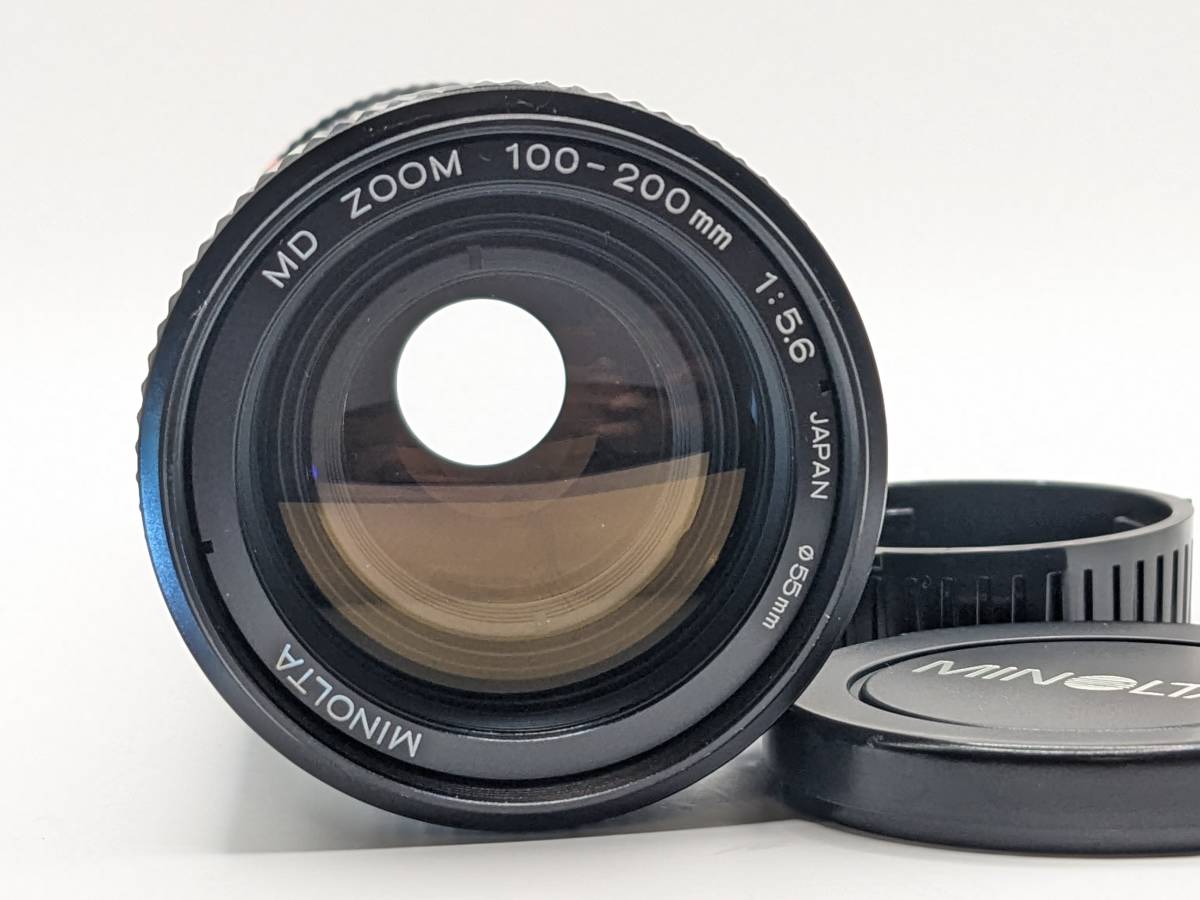 ☆極上品☆ ミノルタ MINOLTA MD ZOOM ROKKOR 100-200mm F5.6 単焦点