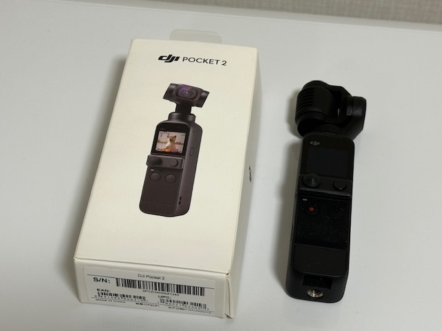 美品☆DJI Pocket 2 3軸ジンバル 手持ちスタビライザー 4Kアクション