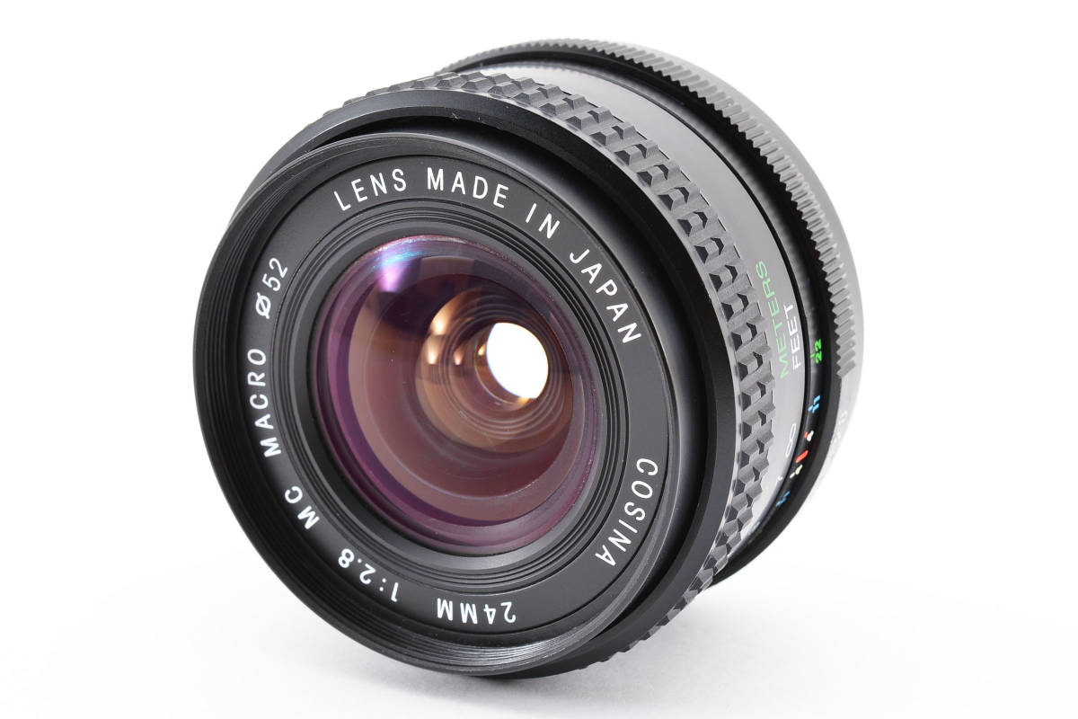 希少！超美品☆COSINA コシナ 24mm F2.8 MC MACRO M42 - カメラ