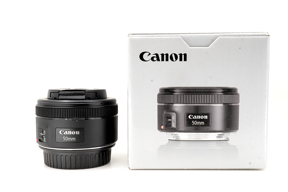 □ Canon キャノン □ EF 50mm F1.8 STM ○【ほぼ新品 送料込