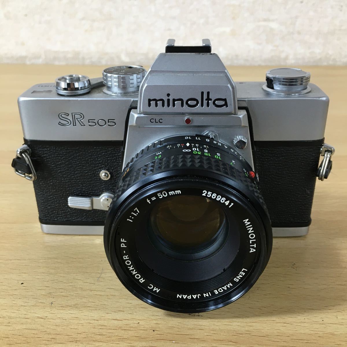 MINOLTA ミノルタ SR505 SR 505 LENS 1:1.7 f＝50mm フィルムカメラ