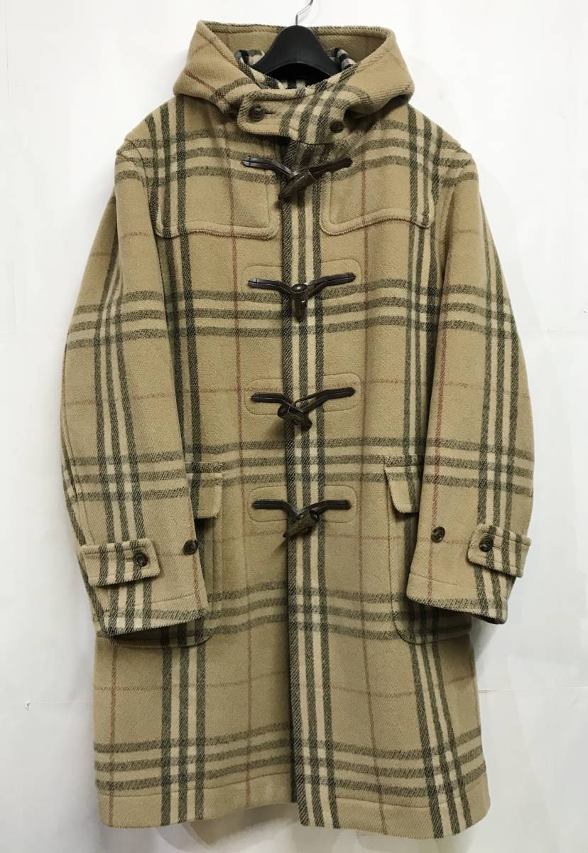 BURBERRY LONDON バーバリー ロンドン ノバチェック ダッフルコート L 