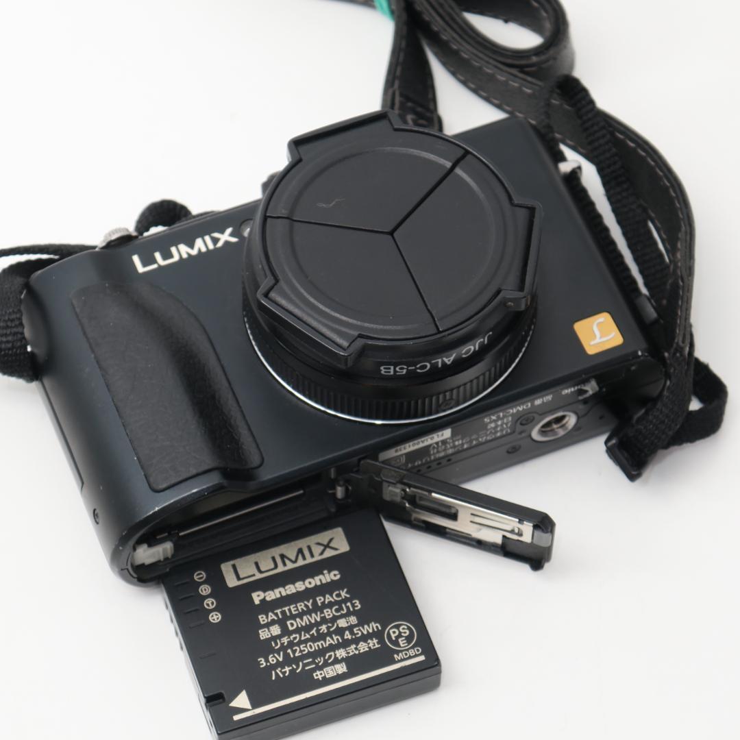 Panasonic LUMIX DMC-LX5 ブラック 本体 バッテリー426 /【Buyee