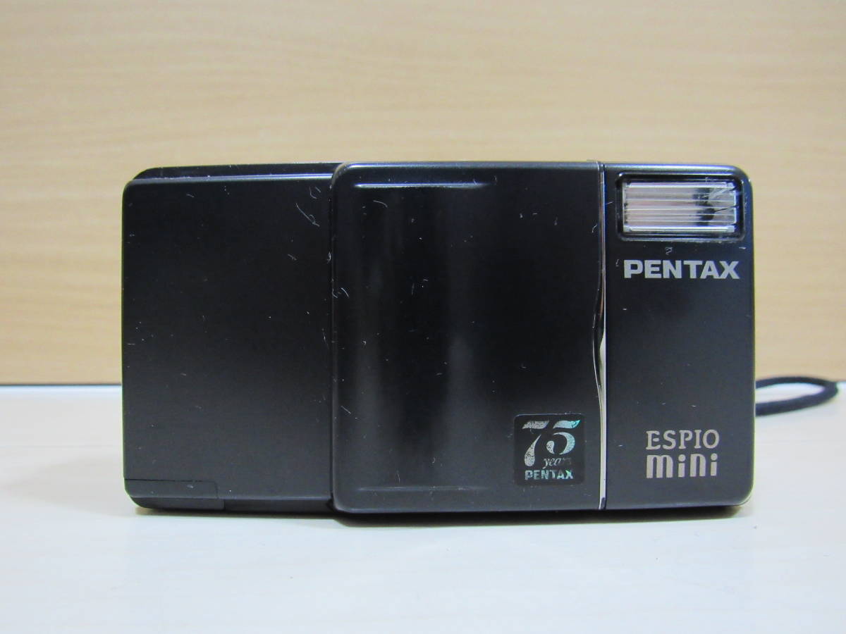 PENTAX ペンタックス ESPIO mini 75周年モデル ブラック フィルム