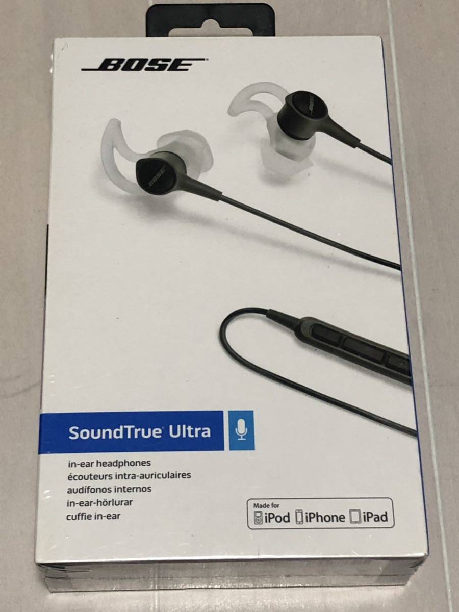 新品 送料込み BOSE SoundTrue Ultra in-ear headphones Apple device iPod・iPhone