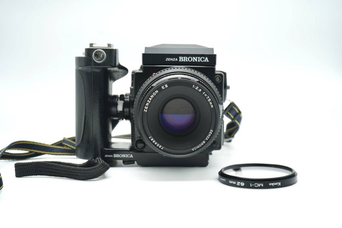 ZENZA BRONICA ブロニカ ETR Si ZENZANON EII 1:2.8 75mm 中判カメラ