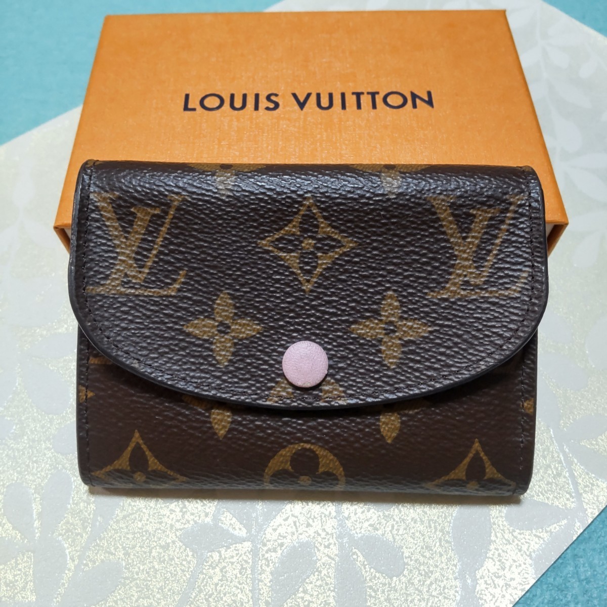 ☆ 美品 LOUIS VUITTON ルイヴィトン ポルトモネ ロザリ ローズバレ