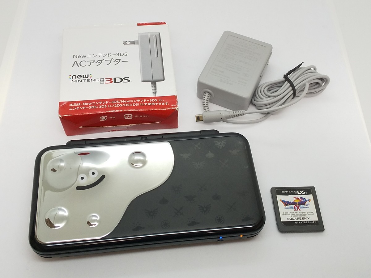 New ニンテンドー2DS LL ドラゴンクエスト はぐれメタルエディション ACアダプター ドラクエIX付き 初期化済み /【Buyee ...