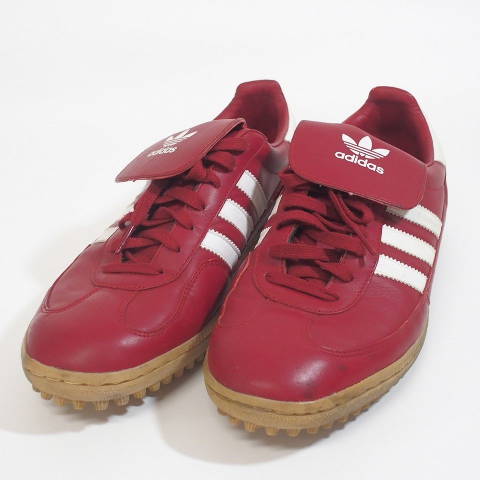 f002 X adidas アディダス サッカーシューズ FTY NO.PRB 698001 28cm メンズ 練習用 レッド 現状 ...