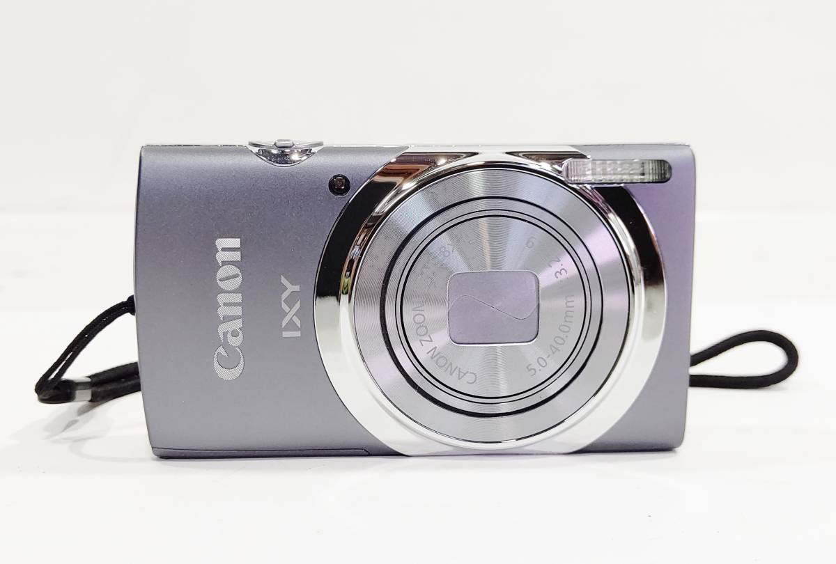 Canon キヤノン IXY130 PC2053 コンパクトデジタルカメラ グレー 充電