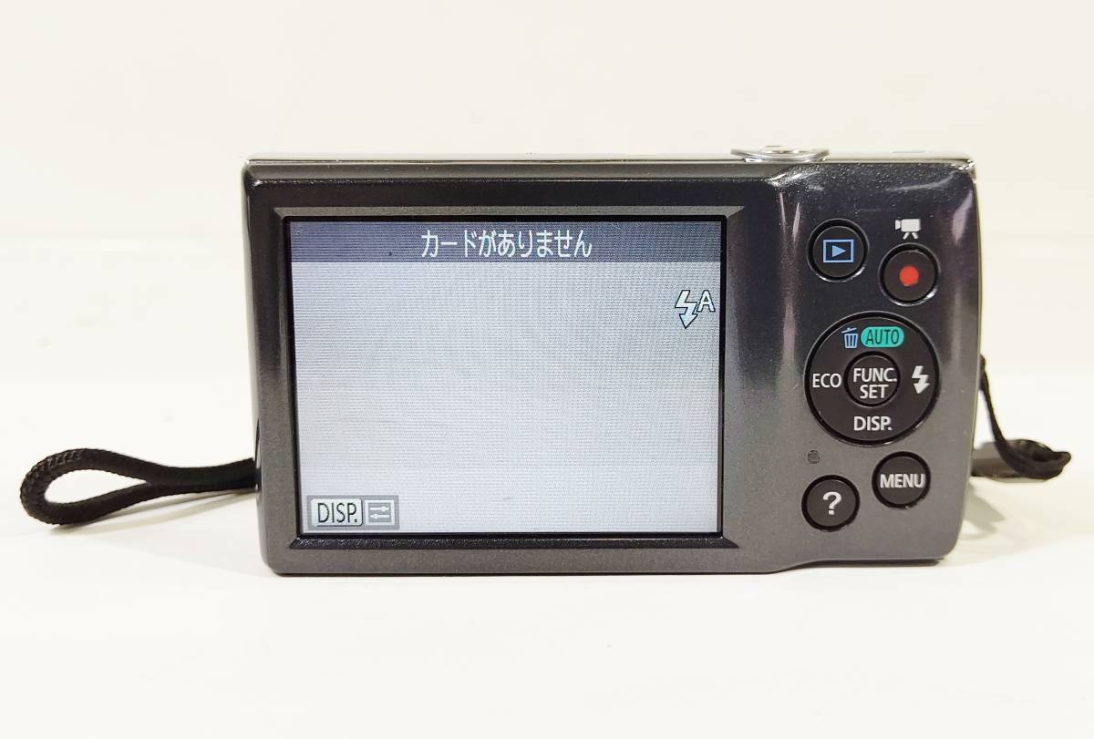 Canon キヤノン IXY130 PC2053 コンパクトデジタルカメラ グレー 充電