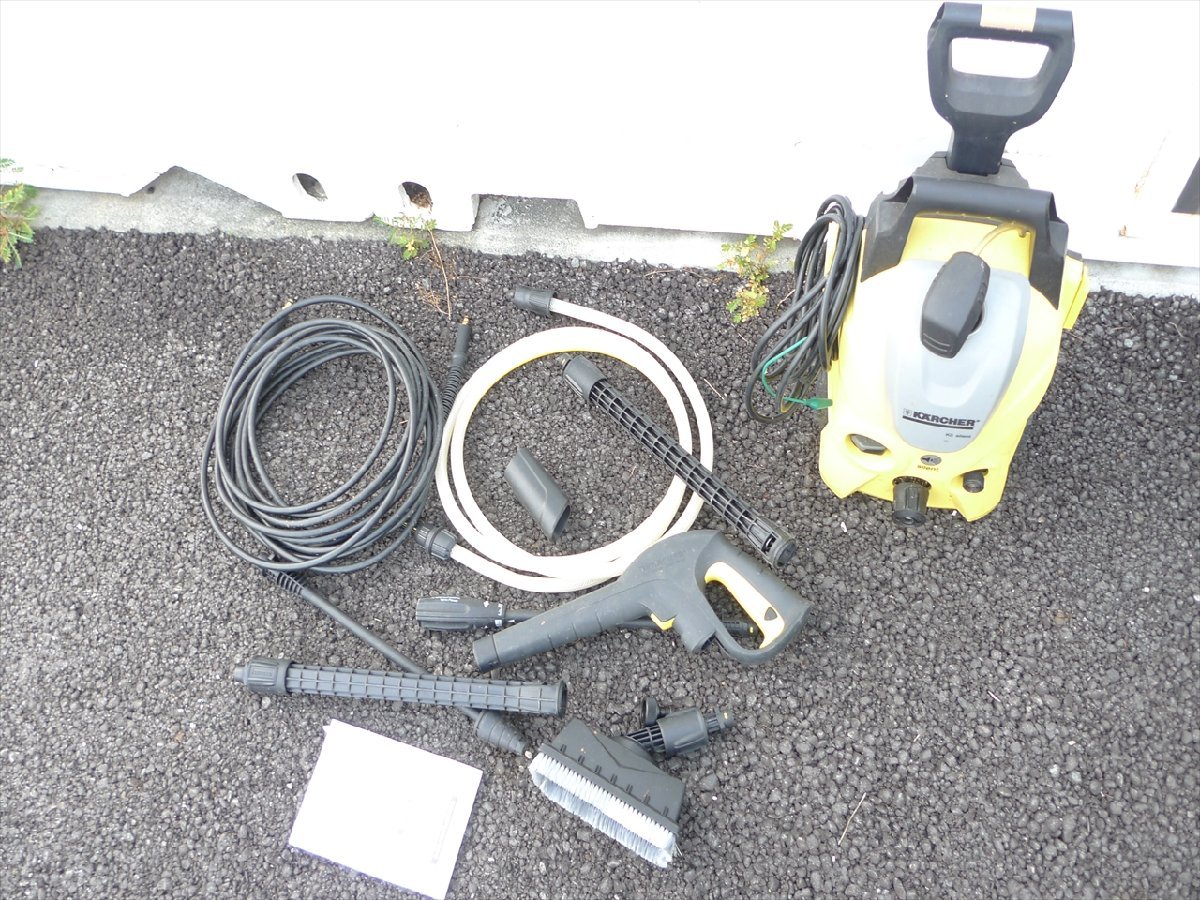 現状品 KARCHER K3サイレント ベランダ高圧洗浄機 ケルヒャー 50Hz 1.601448.0 管理548 /【Buyee