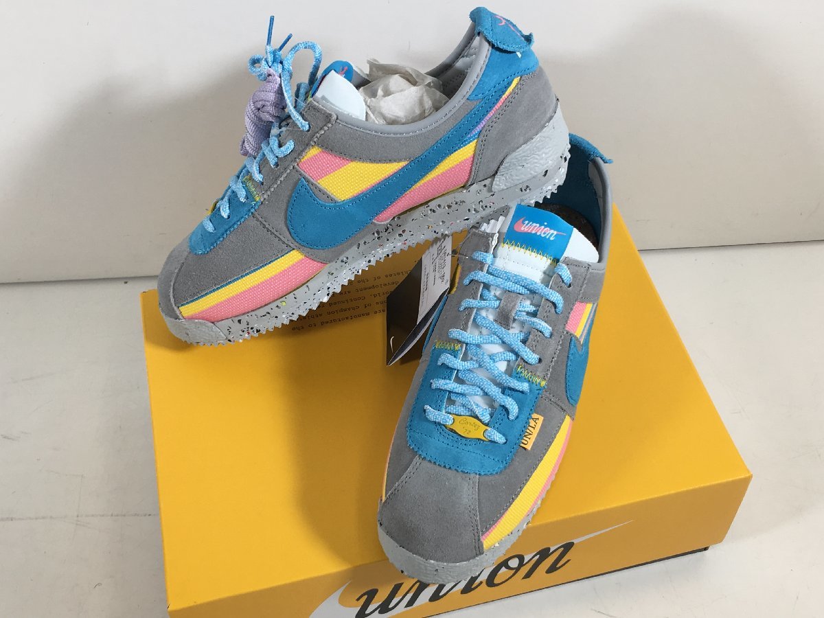 27.5cm Union Nike Cortez コルテッツ ライトスモーク - スニーカー