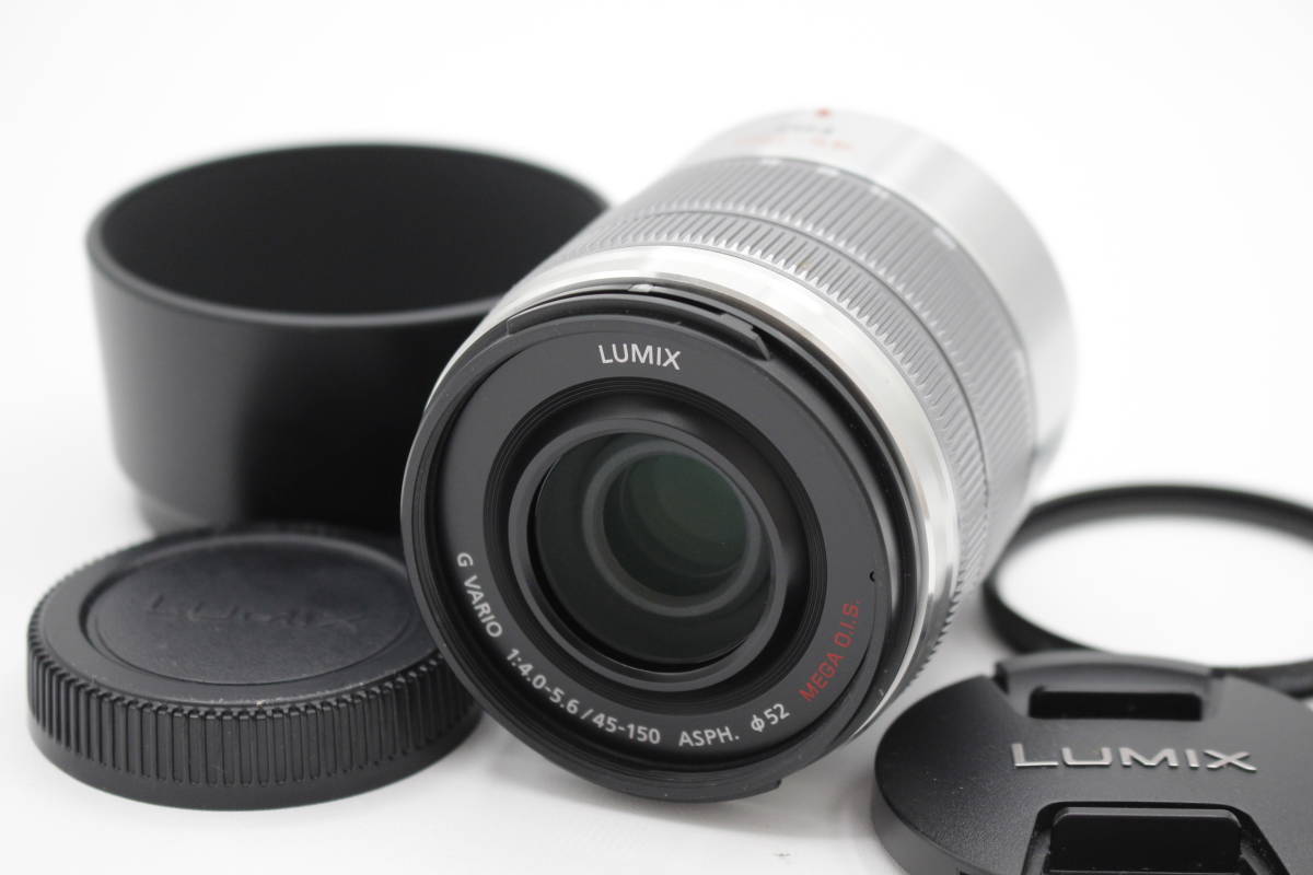 美品◇Panasonic LUMIX G VARIO 45-150mm F4-5.6 ASPH MEGA O.I.S. H