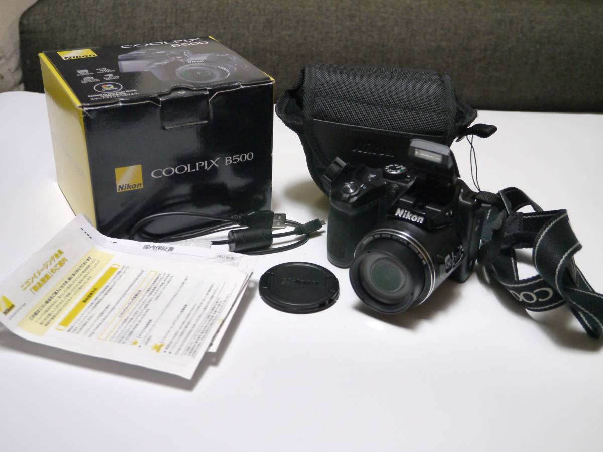 Nikon ニコン デジタルカメラ COOLPIX B500 光学40倍ズーム 美品 動作