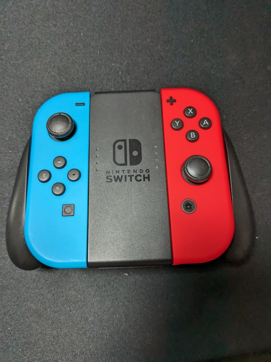 Nintendo Switch ジョイコン グレー3セットとネオンブルー/ ネオン