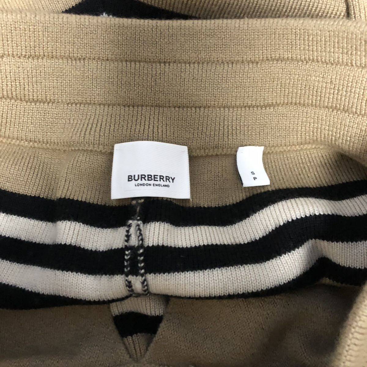 1円スタート 極美品 BURBERRY LONDON ENGLAND knit shorts 現行モデル