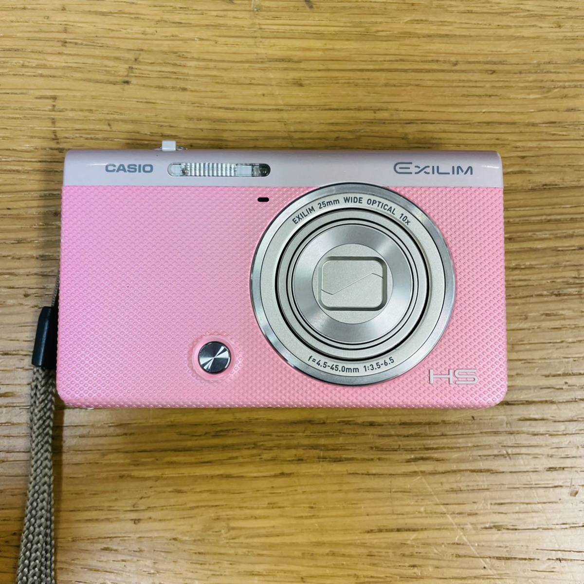 動作品 Casio Exilim EX-ZR60 コンパクトデジタルカメラ ピンク NN5952