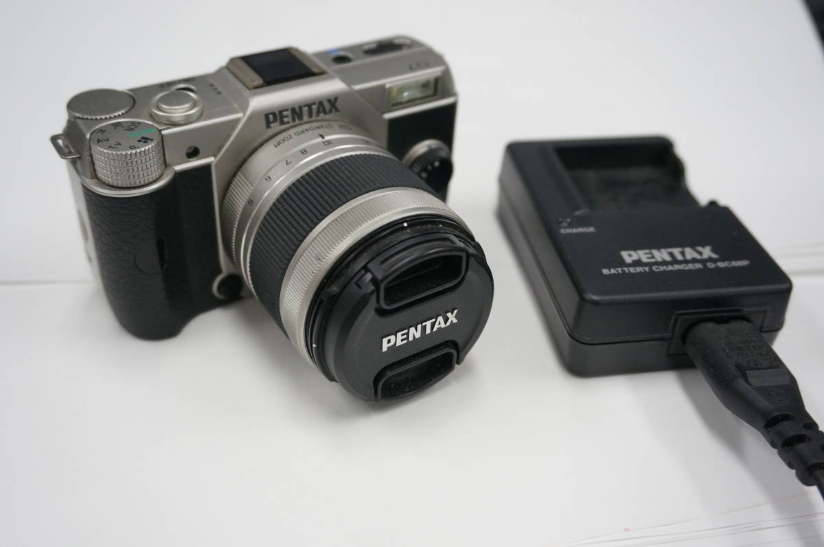 送料込】PENTAX Q7+02 Standard zoom+バッテリー・充電器 /【Buyee