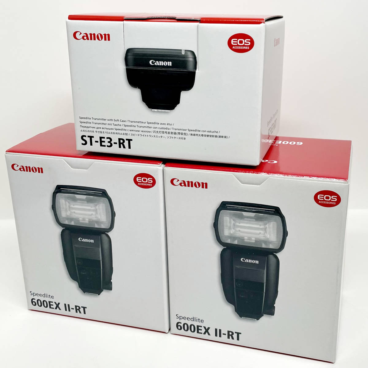 Canon ストロボ600EX II-RT トランスミッターST-E3-RT 他-