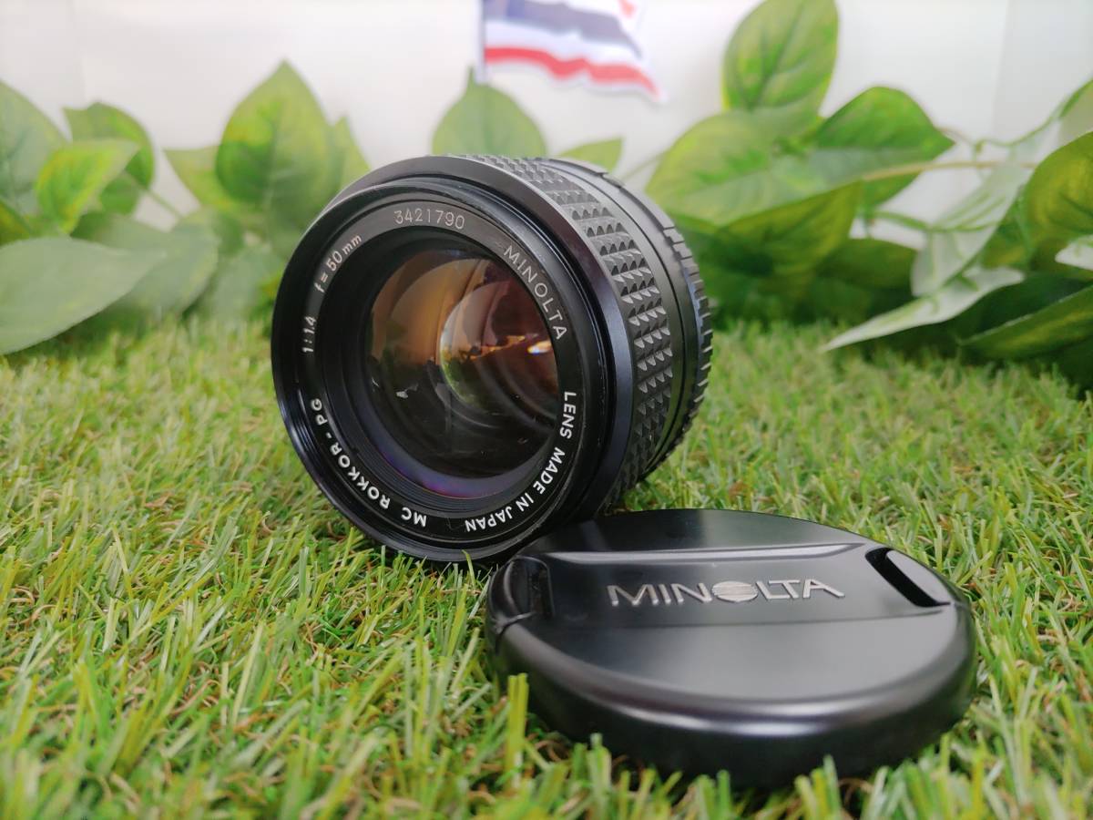 ☆良品☆ ミノルタMINOLTA MC ROKKOR-PG 50mm F1.4 /【Buyee】 bot-online