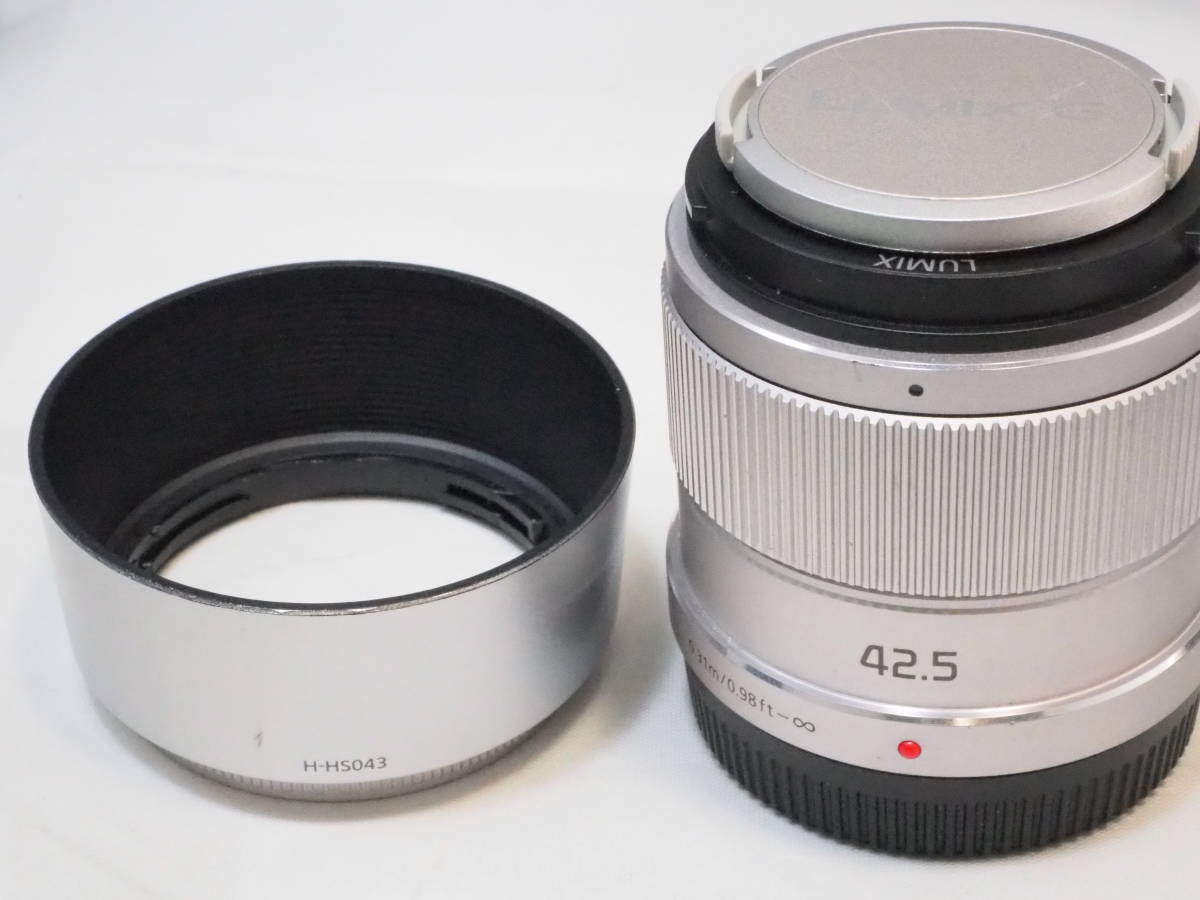 純正フード付き！パナソニック ルミックス G 42.5mm/ F1.7 ASPH