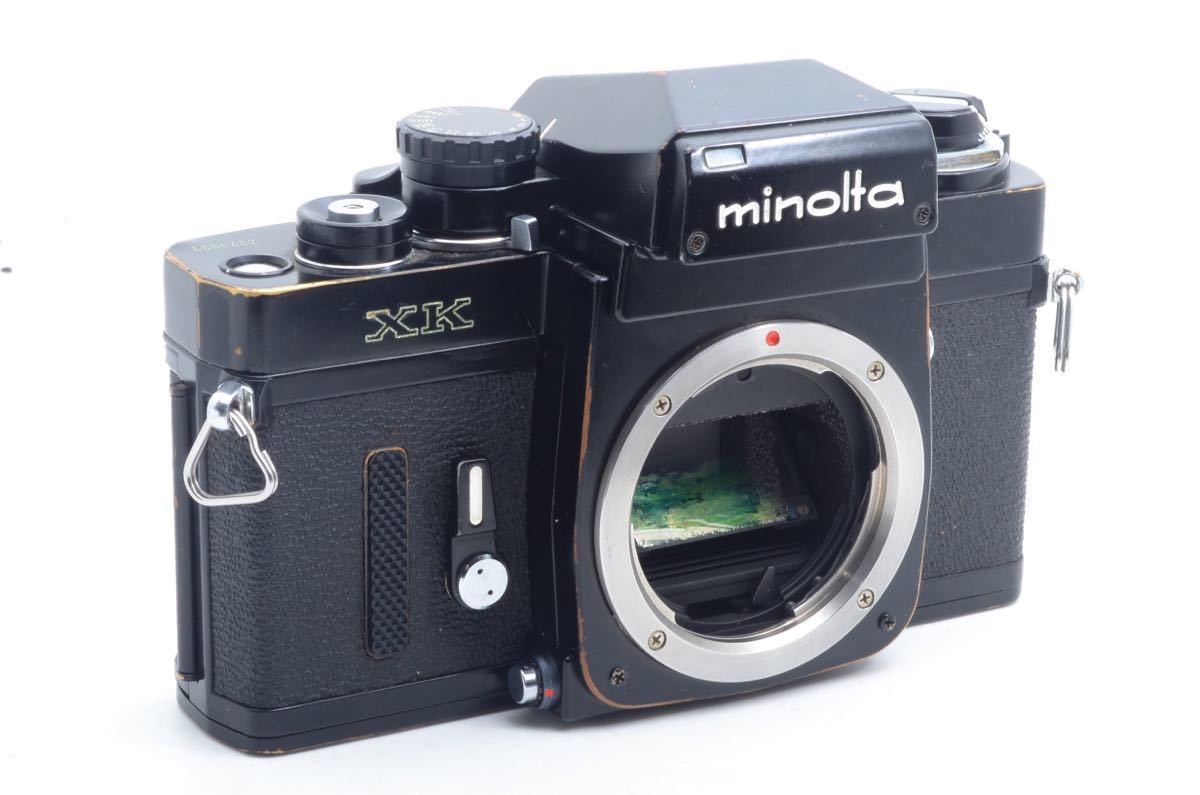 希少 レア MINOLTA ミノルタ XK 米国向け “X-1” BLACK 35mm FILM