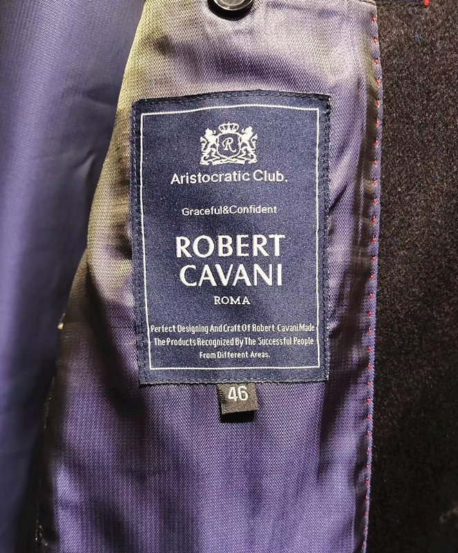 最高峰*定価22万◇イタリア*ローマ発*ROBERT CAVANI/ロベルトカバーニ