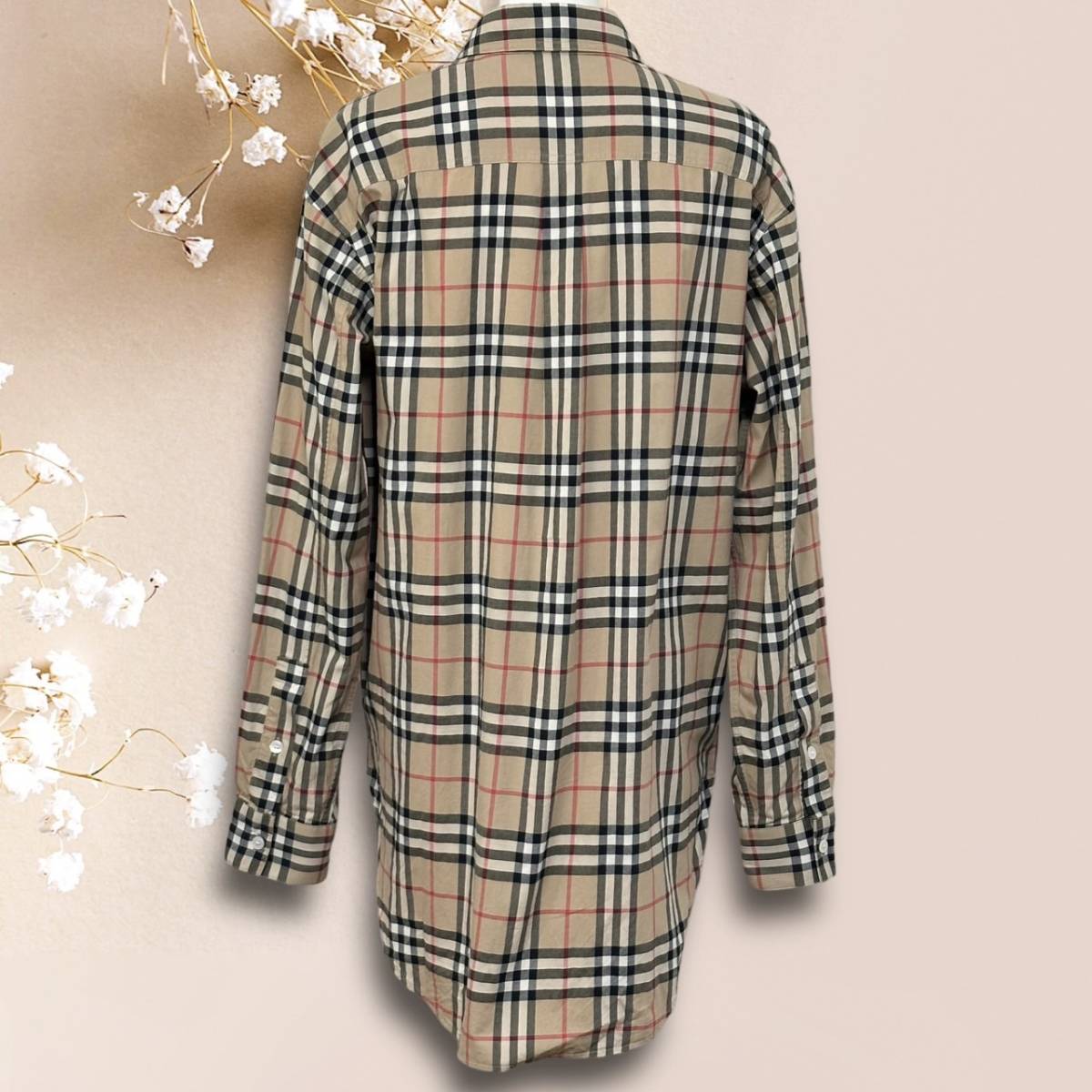 現行タグ☆美品☆BURBERRY バーバリー ノバチェック クリーニング済み