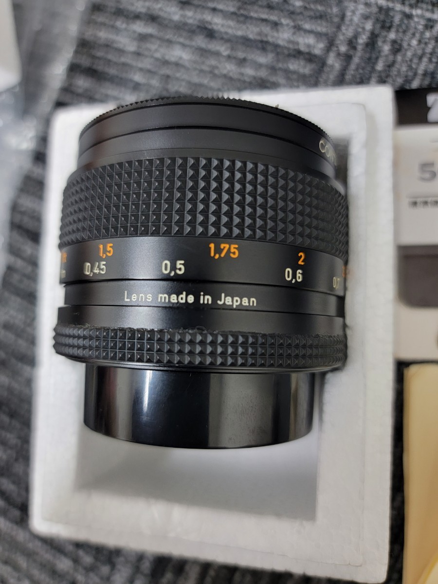 CONTAX用 CARL ZEISS T PLANAR T 50mm F1.4 美品 箱あり /【Buyee