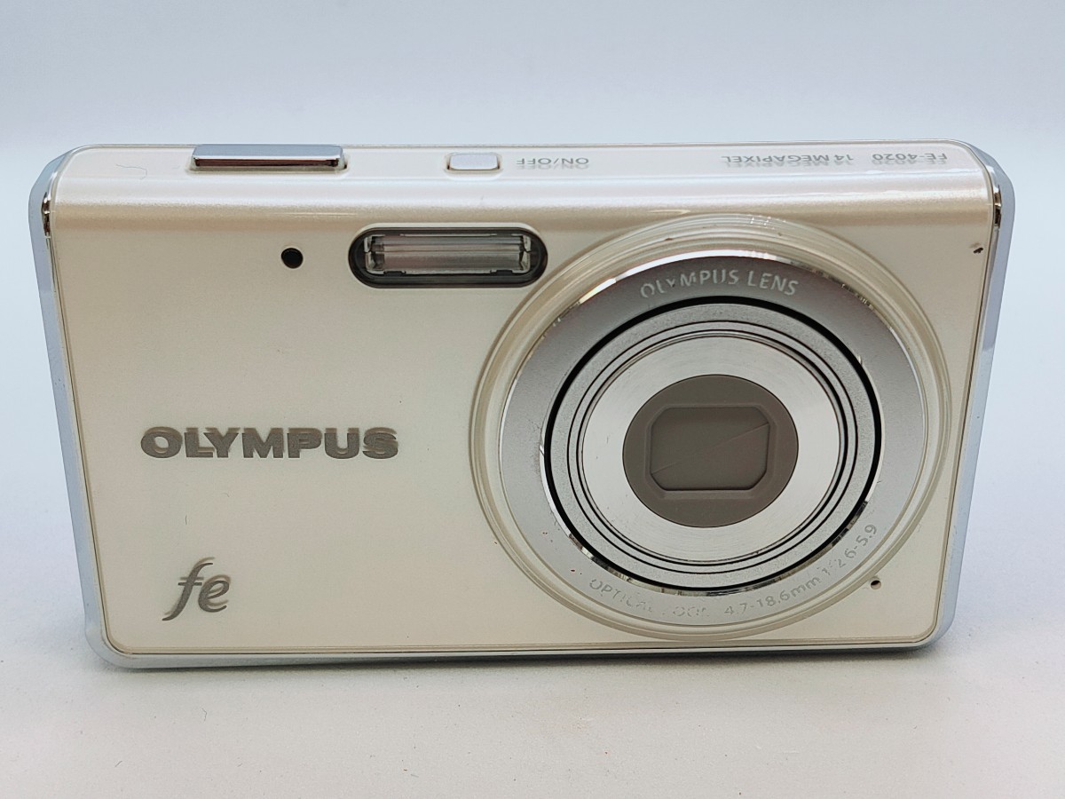 5490 【動作品】OLYMPUS オリンパス fe FE-4020 コンパクトデジタル