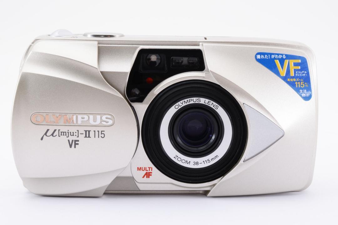 514】完動品 OLYMPUS オリンパス μ Ⅱ 115 VF ミュー 2 コンパクト