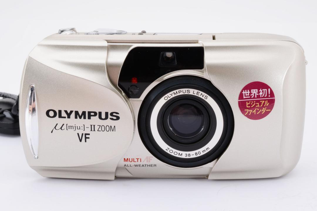 516】完動品 OLYMPUS オリンパス μ Ⅱ ZOOM VF ミュー 2 コンパクト