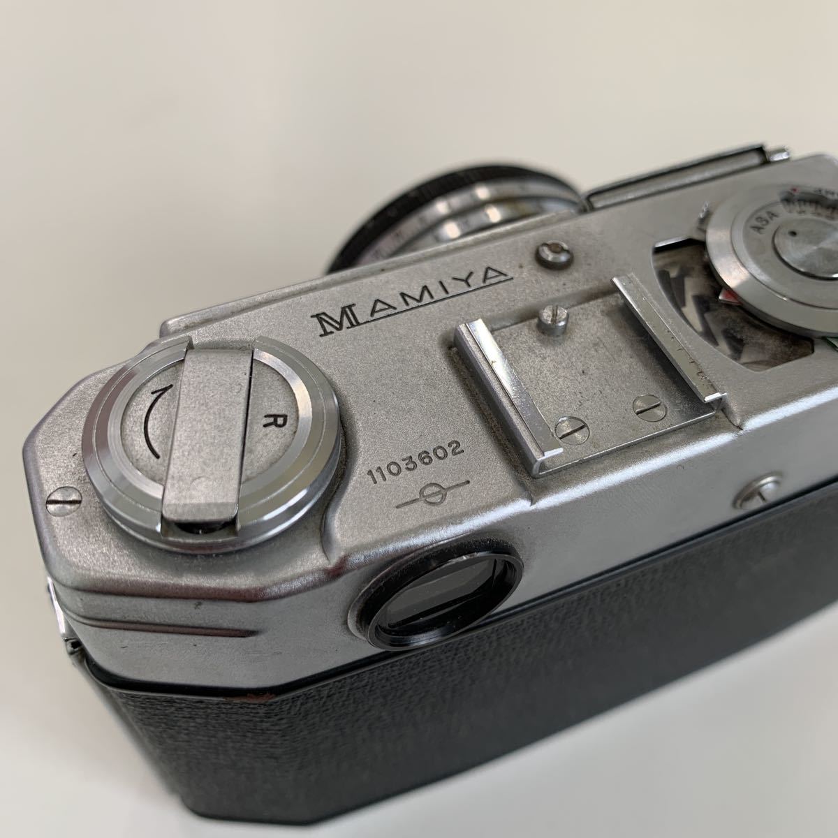 MAMIYA Auto-Metra SEKOR F.C. 4.8cm f1.9-