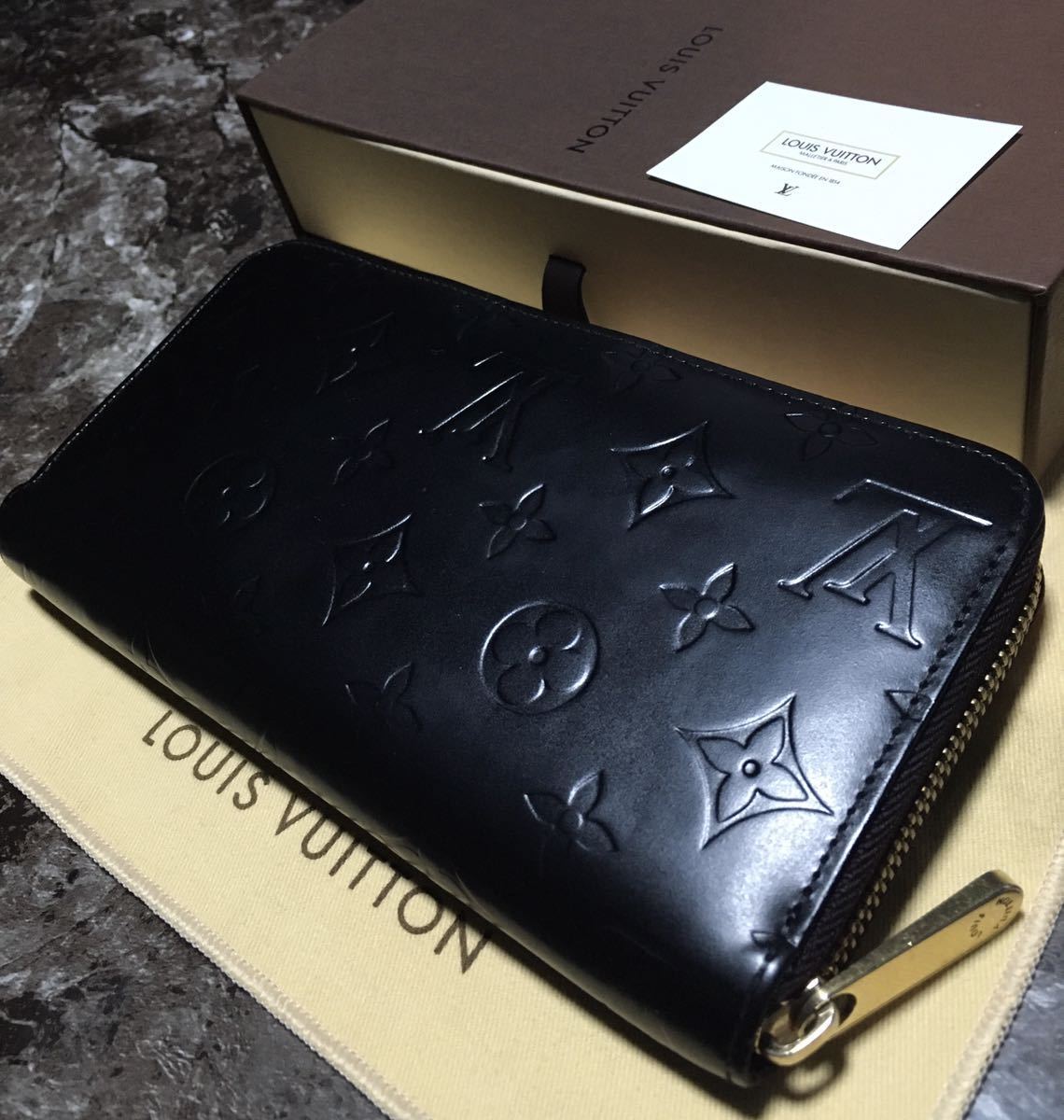 LV ルイヴィトン ヴェルニ ラウンド 長財布 正規品 - www.sorbillomenu.com