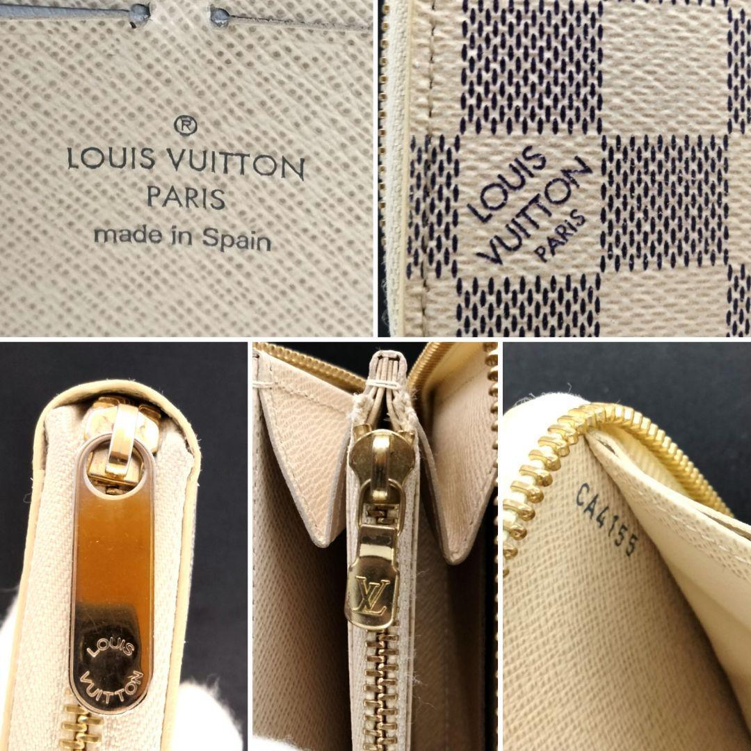 Louis Vuitton ルイヴィトン ダミエ アズール ジッピーウォレット