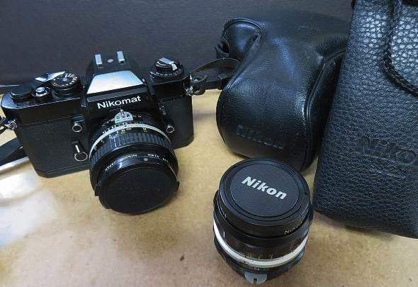 ジャンク品】NIKON ニコン Nikomat EL 一眼レフカメラ NIKKOR 50mm 1