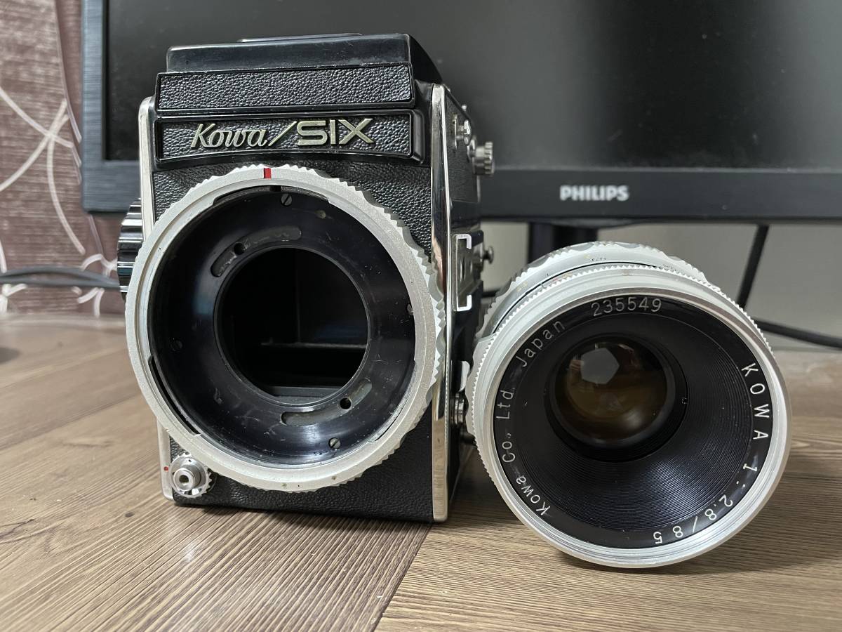 限​定​販​売​】 KOWA SIX MM 1:2.8 / 85 レンズ SIX フィルムカメラ 中 