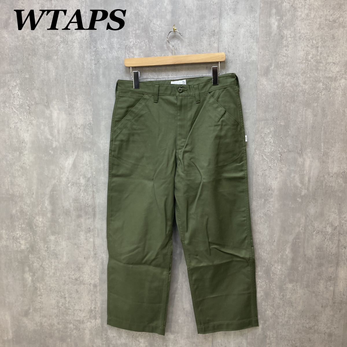 WTAPS 22AW WOD / TROUSERS . COTTON SERGE - ワークパンツ/カーゴパンツ