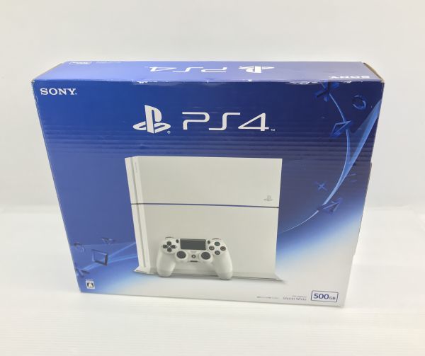51/KA646×【欠品あり】SONY PS4 PlayStation 4 グレイシャー・ホワイト